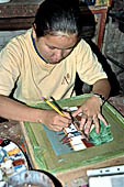 Siem Reap - inside the workshop of the 'Artisan d'Angkor'